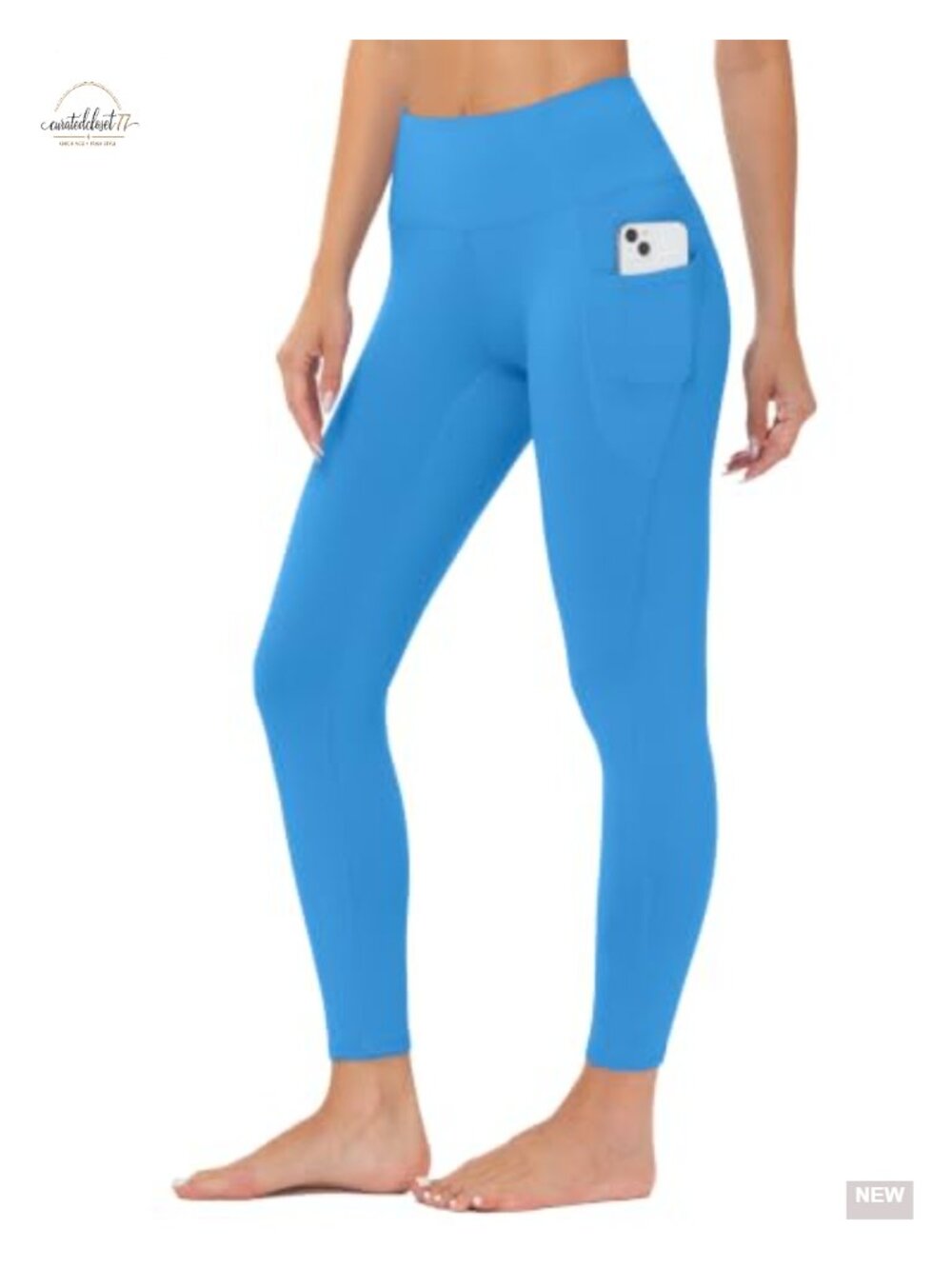 High Waisted Leggings with Pockets Tummy Control Yoga Pants